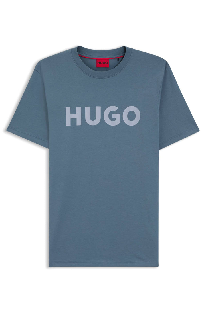 HUGO T-Shirts Regular Fit - DULIVIO 50467556- Concorde Fashion#color_blue-496
