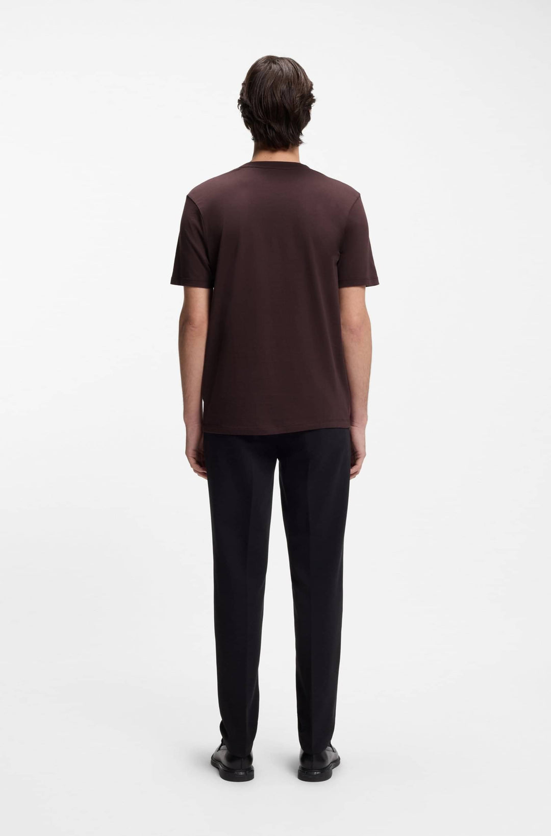 HUGO T-Shirts Regular Fit - DULIVIO 50467556- Concorde Fashion#color_brown-249