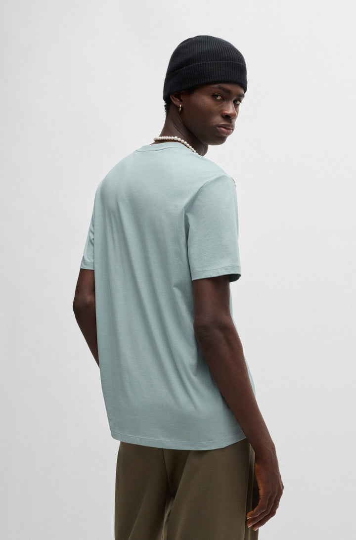 HUGO T-Shirts Regular Fit in Cotton - DULIVE222 10229761 01-50467952- Concorde Fashion#color_grey-074