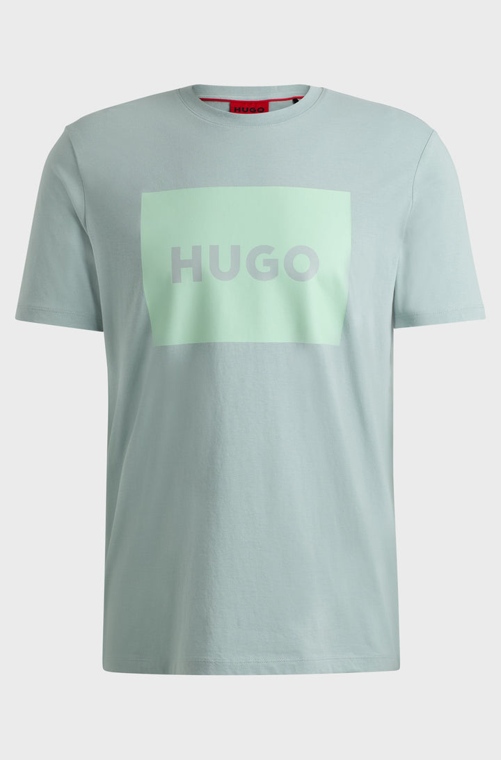 HUGO T-Shirts Regular Fit in Cotton - DULIVE222 10229761 01-50467952- Concorde Fashion#color_grey-074