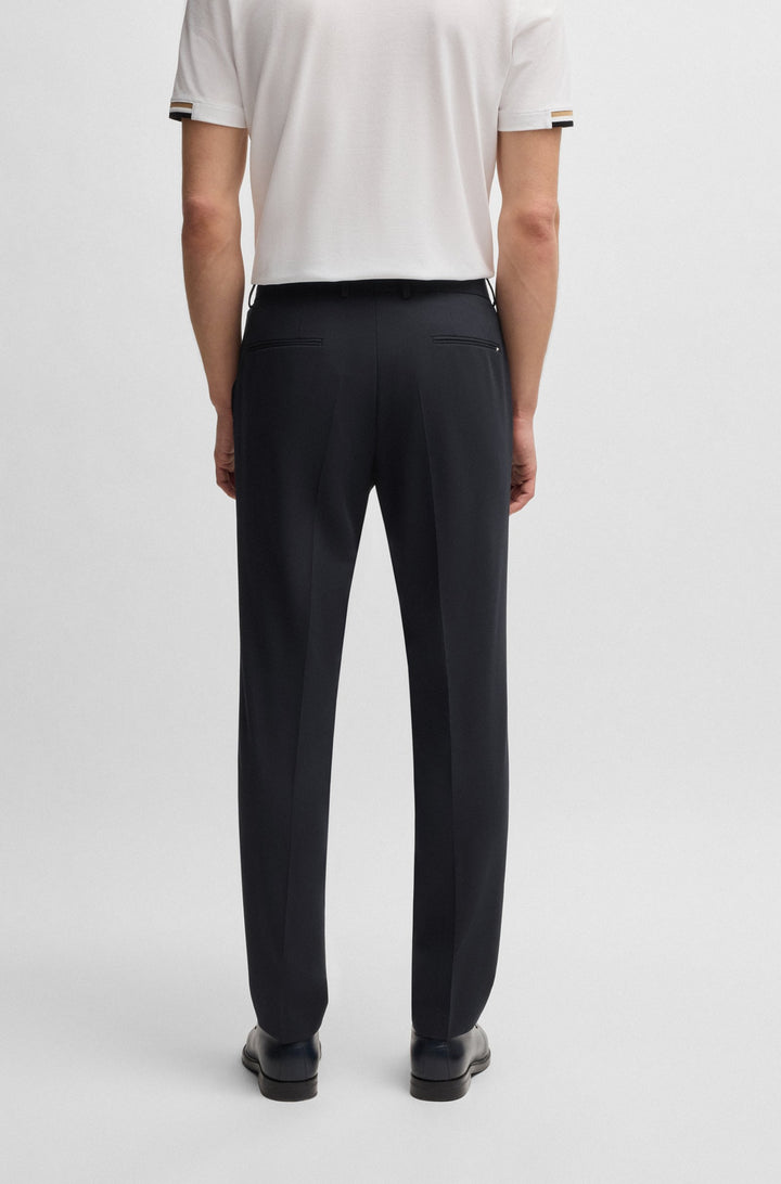 BOSS Trousers Slim Fit - H-GENIUS-DTL-WG-252 50540014- Concorde Fashion#color_navy-404