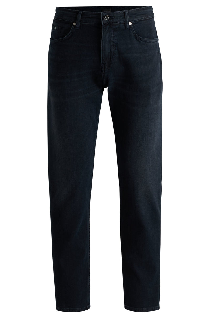 BOSS Jeans Regular Fit in Cotton Mix - H-RE.MAINE 10230826 01-50527024- Concorde Fashion#color_black-005