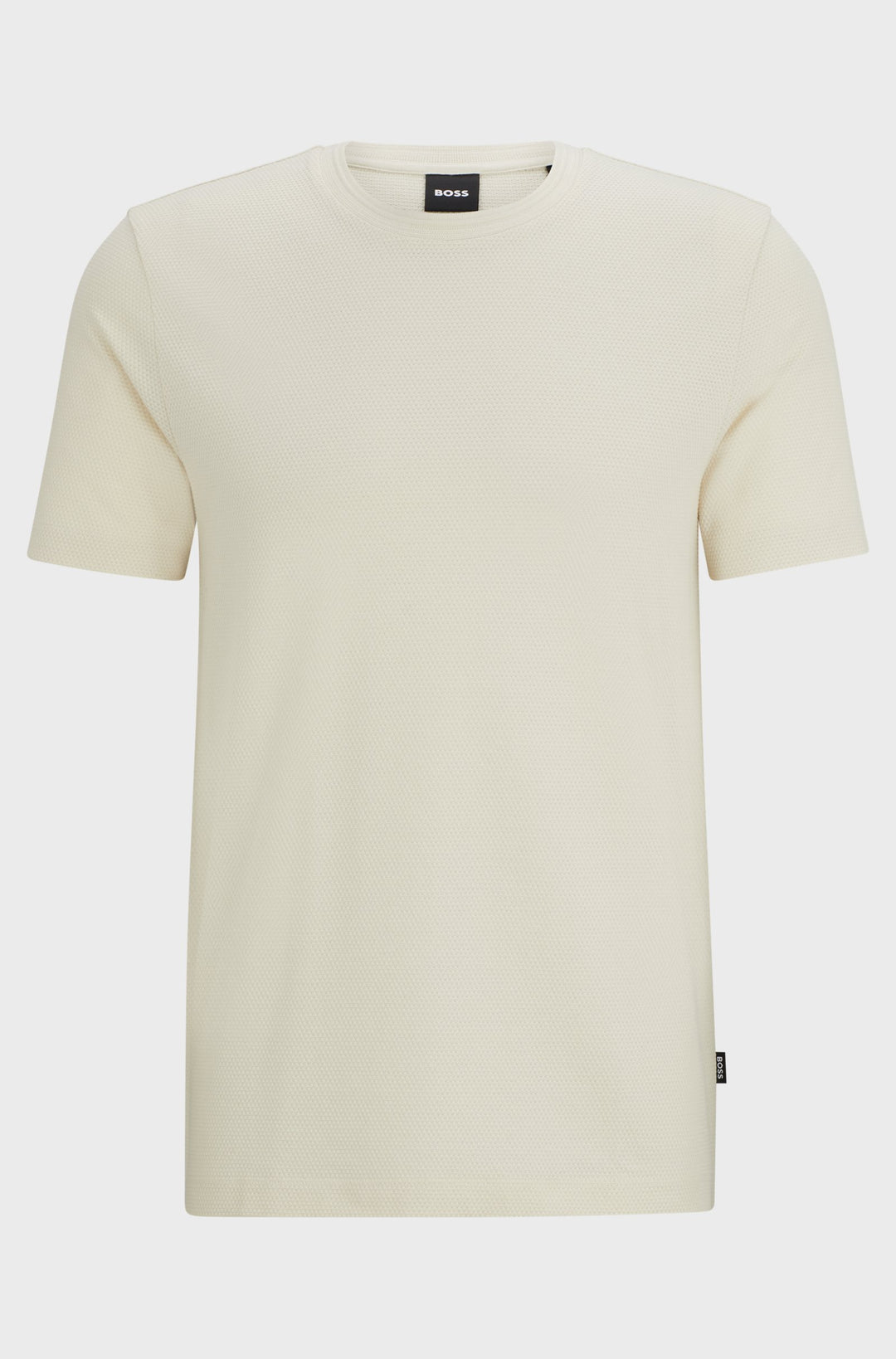 BOSS T-Shirts Regular Fit in Cotton Mix - TIBURT 240 10231018 01-50452680- Concorde Fashion#color_white-131
