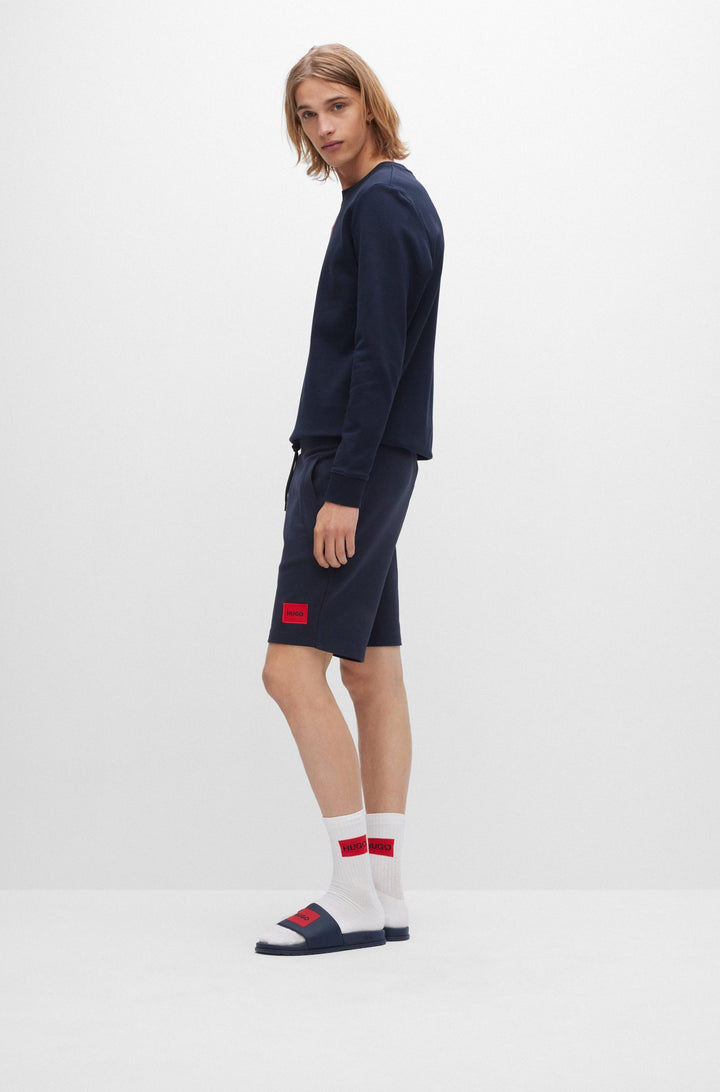 HUGO Sweatshirts Regular Fit in Cotton - DIRAGOL212 10231445 01-50447964- Concorde Fashion#color_navy-405