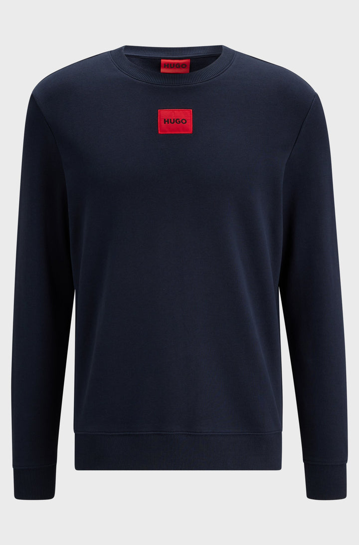 HUGO Sweatshirts Regular Fit in Cotton - DIRAGOL212 10231445 01-50447964- Concorde Fashion#color_navy-405
