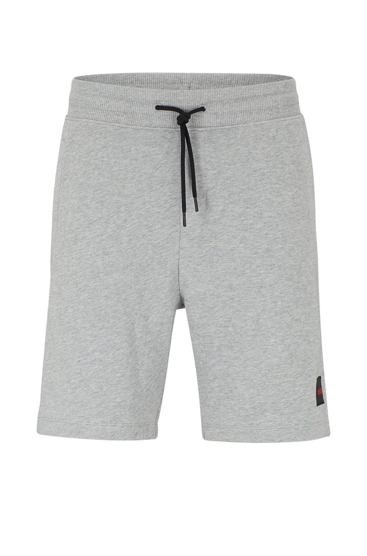 HUGO Regular Fit Shorts in cotton - DIZ222 10231445 01-50466196 - Concorde Fashion#color_grey-061