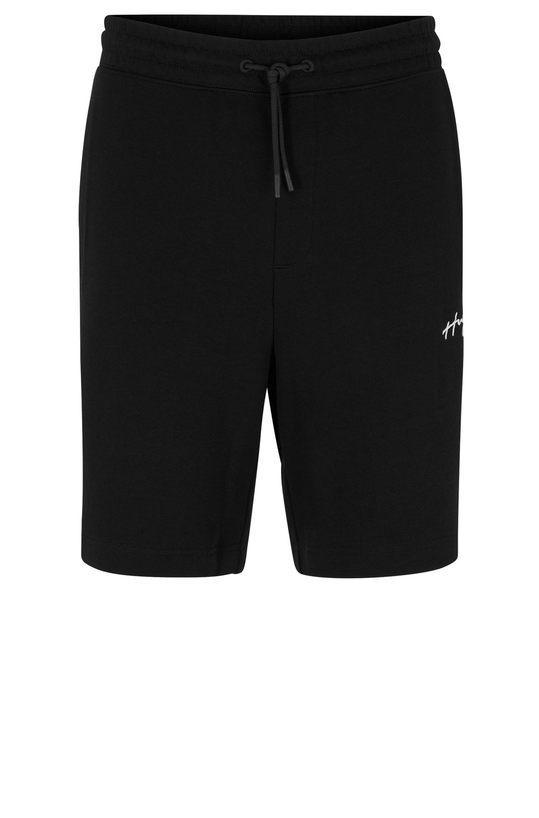 HUGO Relaxed Fit Shorts in Cotton - DAMPINAS 10231445 01-50486438- Concorde Fashion#color_black-001
