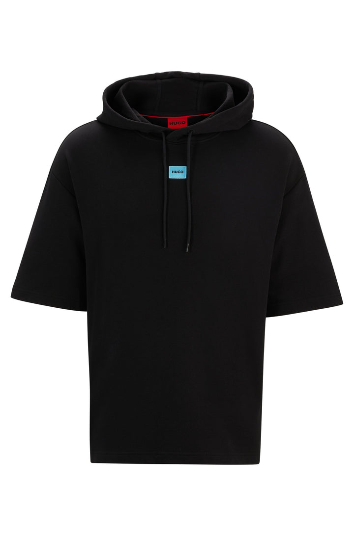 HUGO RED Relaxed Fit Hoodies in Cotton - DRESLEY232 10231445 01-50487864- Concorde Fashion#color_black-009