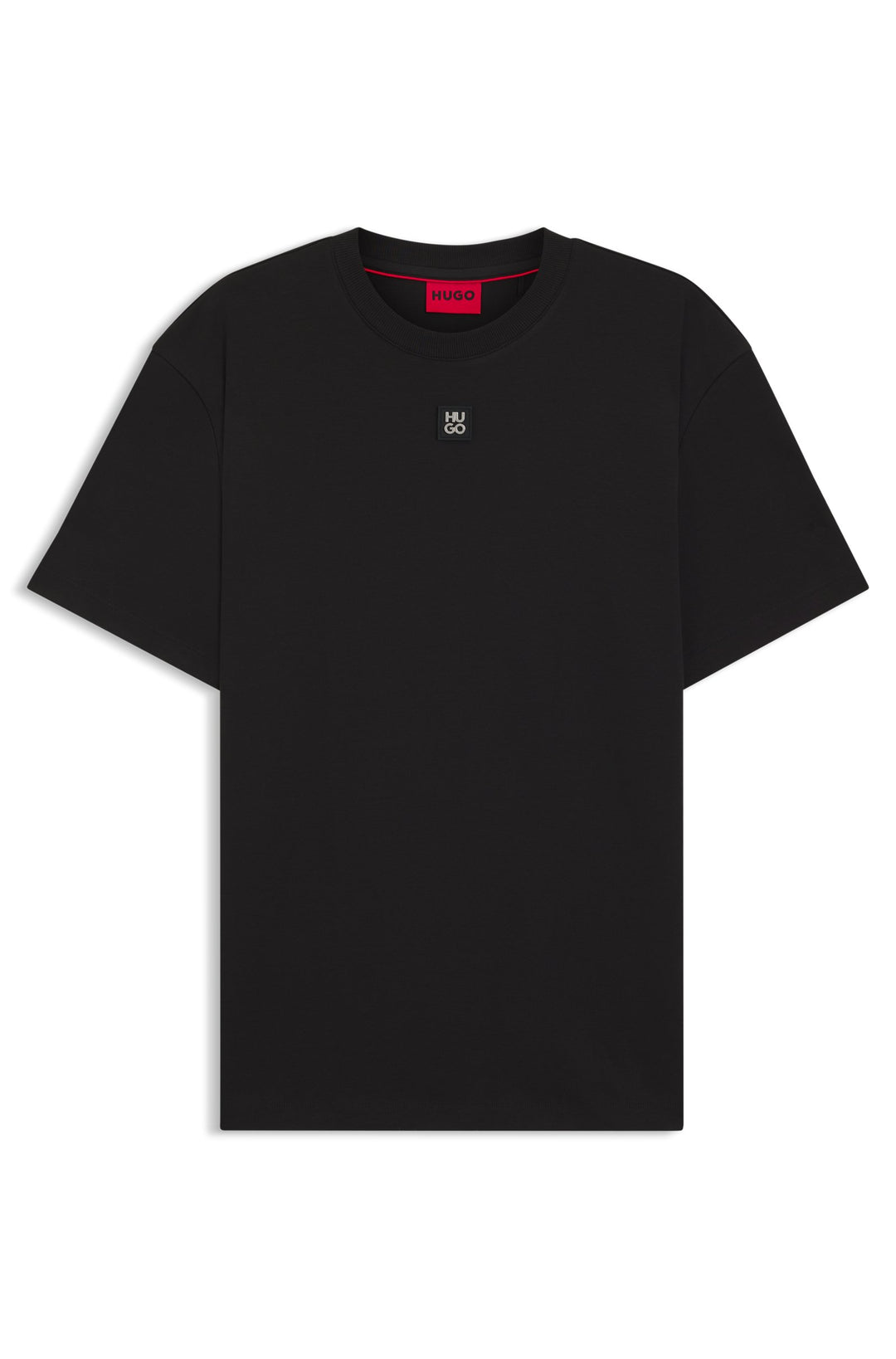 HUGO T-Shirts Regular Fit in Cotton - DALILE 10231453 01-50505201- Concorde Fashion#color_black-002