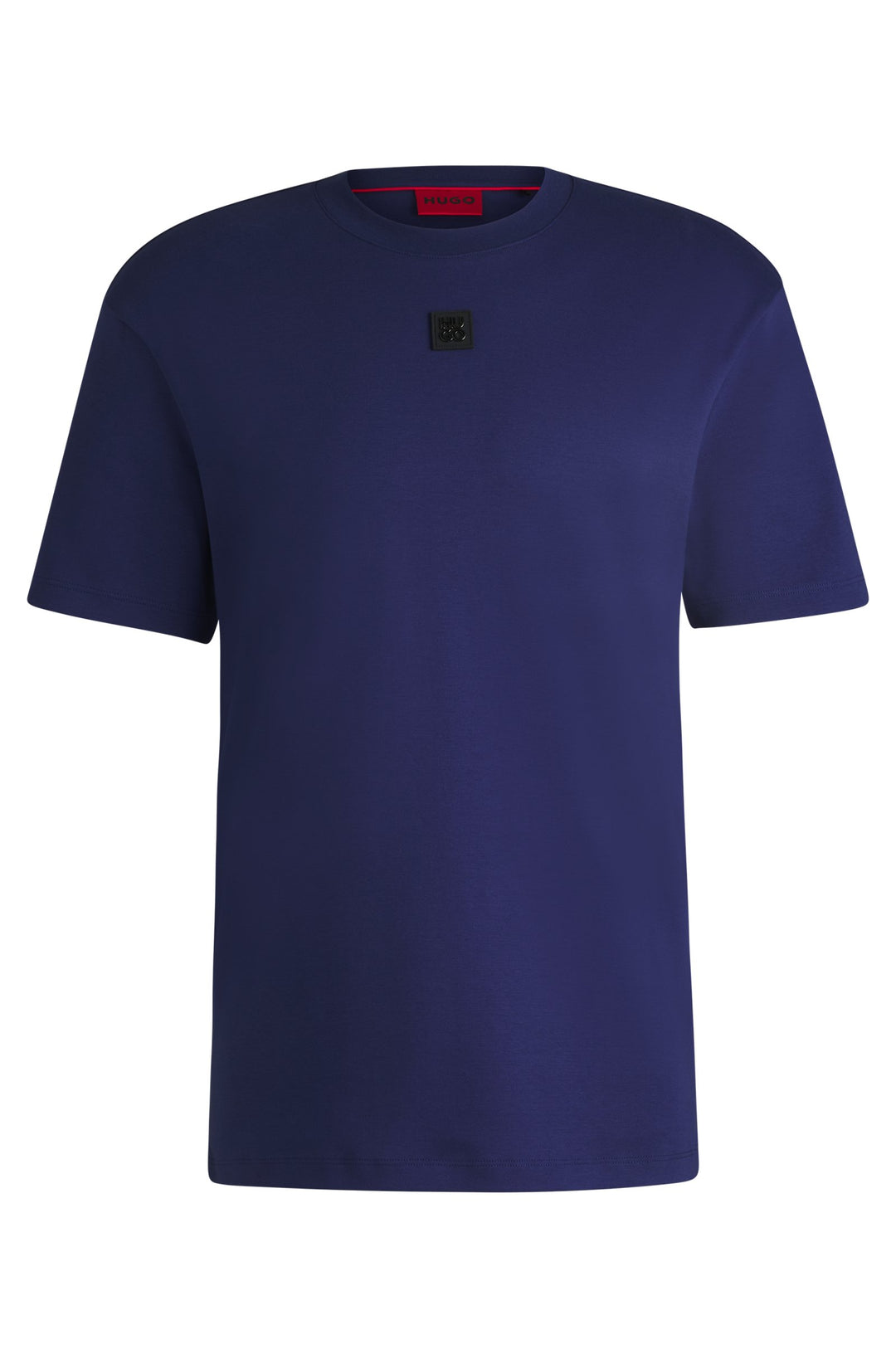 HUGO T-Shirts Regular Fit in Cotton - DALILE 10231453 01-50505201- Concorde Fashion#color_navy-407