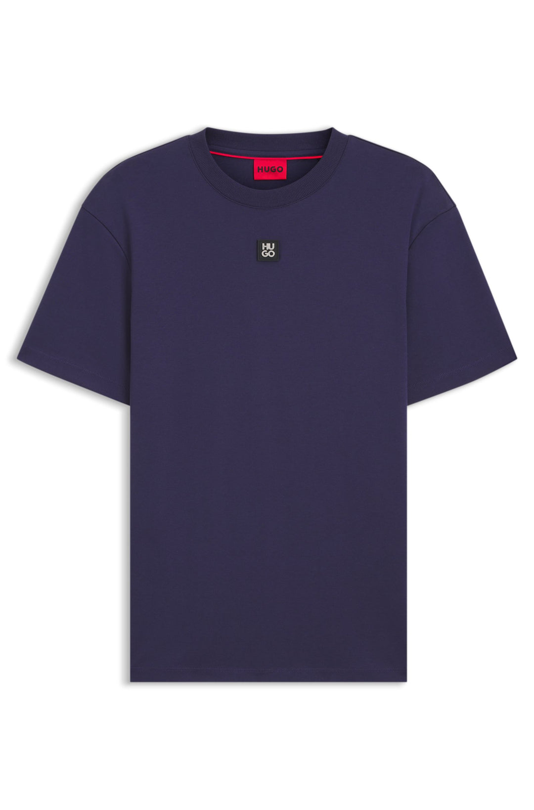 HUGO T-Shirts Regular Fit in Cotton - DALILE 10231453 01-50505201- Concorde Fashion#color_navy-418