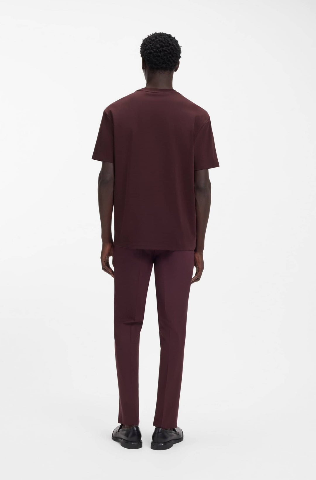 HUGO T-Shirts Regular Fit in Cotton - DALILE 10231453 01-50505201- Concorde Fashion#color_brown-249