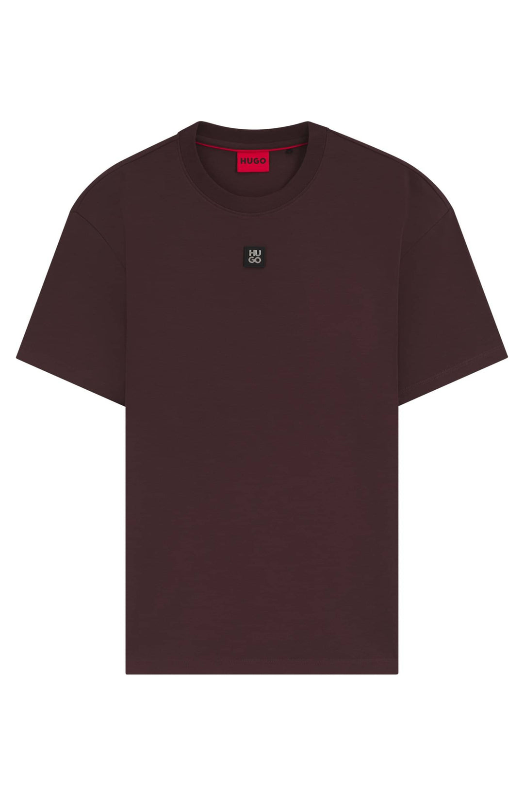 HUGO T-Shirts Regular Fit in Cotton - DALILE 10231453 01-50505201- Concorde Fashion#color_brown-249