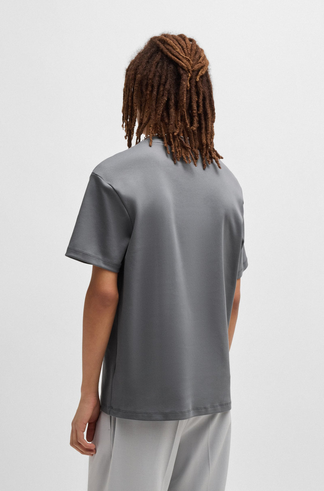 HUGO T-Shirts Regular Fit - DALILE 50505201Concorde Fashion#color_grey-086