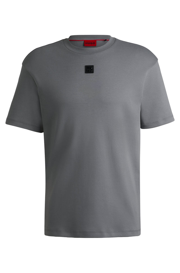 HUGO T-Shirts Regular Fit - DALILE 50505201Concorde Fashion#color_grey-086