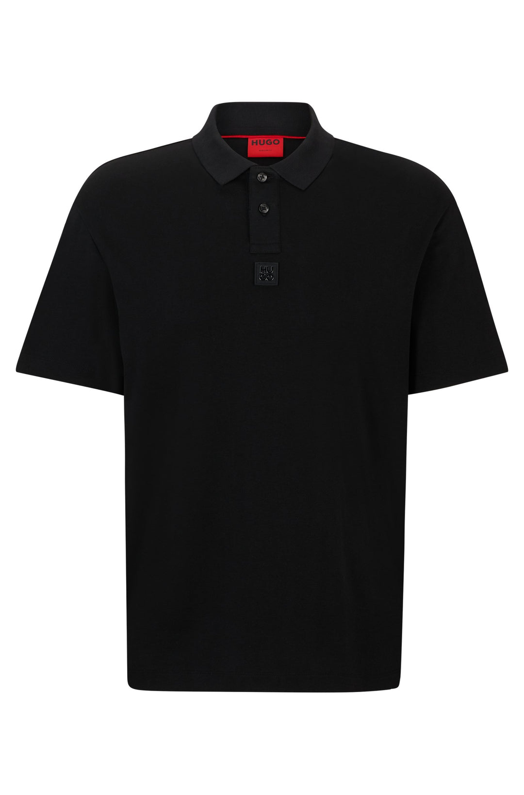 HUGO RED Regular Fit Polos in Cotton - DEABONO 10231453 01-50515269- Concorde Fashion#color_black-001