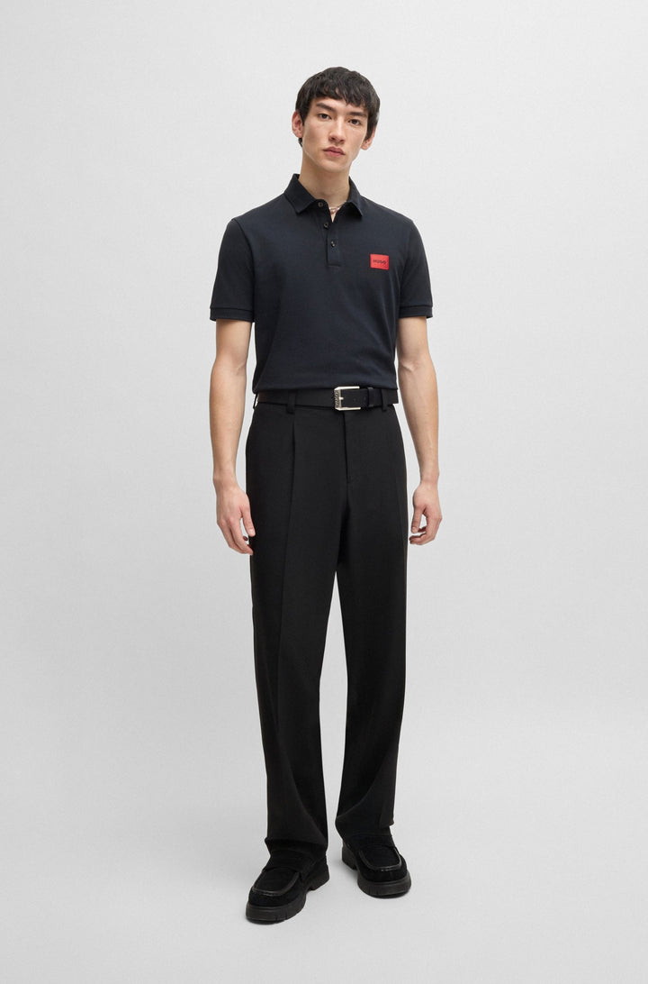 HUGO Polos Slim Fit - DERESO222 50466202- Concorde Fashion#color_navy-405