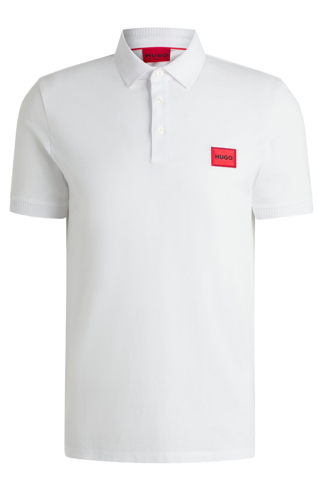 HUGO Polos Slim Fit - DERESO222 50466202- Concorde Fashion#color_white-100