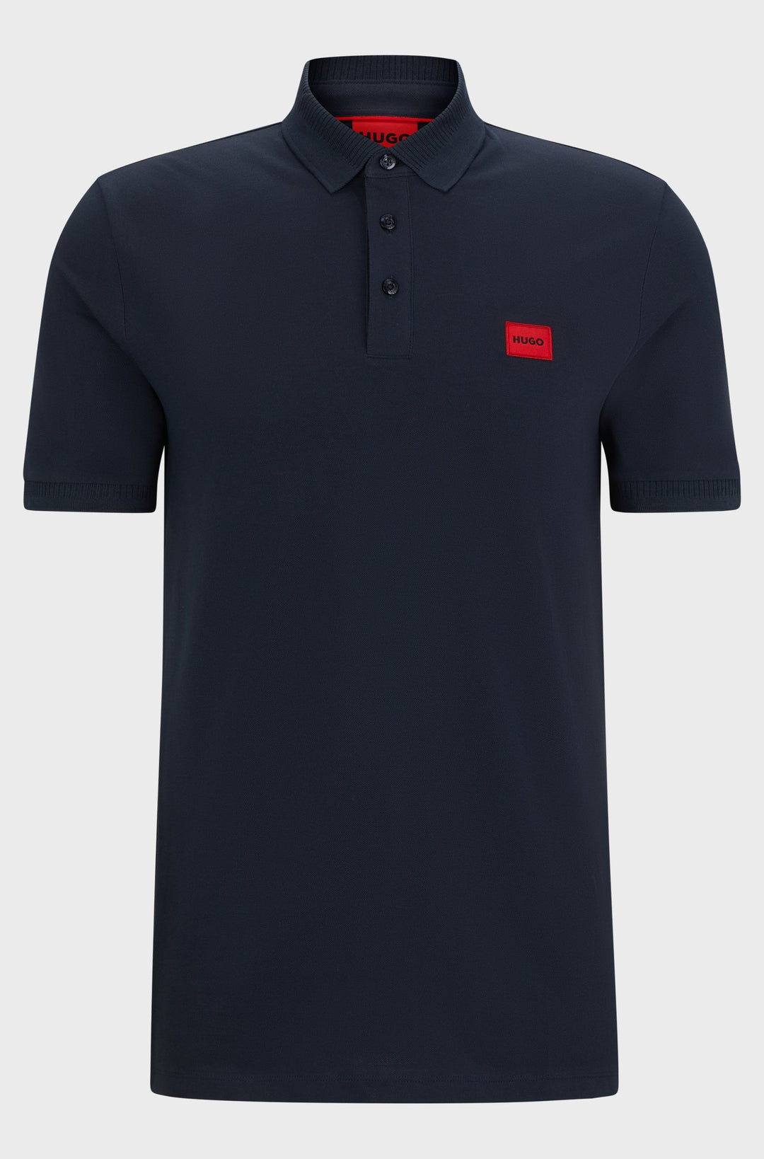 HUGO Polos Slim Fit in Cotton - DERESO232 10231467 01-50490770- Concorde Fashion#color_navy-405