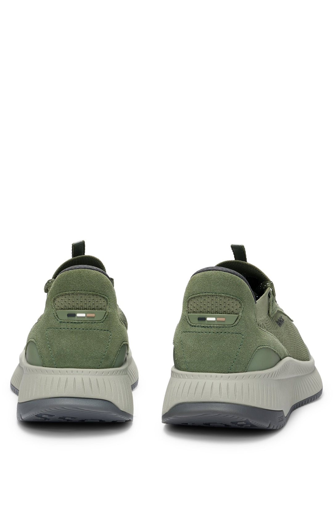 BOSS Standard Sole Sneakers in Polyester Mix - TTNM EVO_SLON_KNSD 10232616 01-50498904- Concorde Fashion#color_green-342