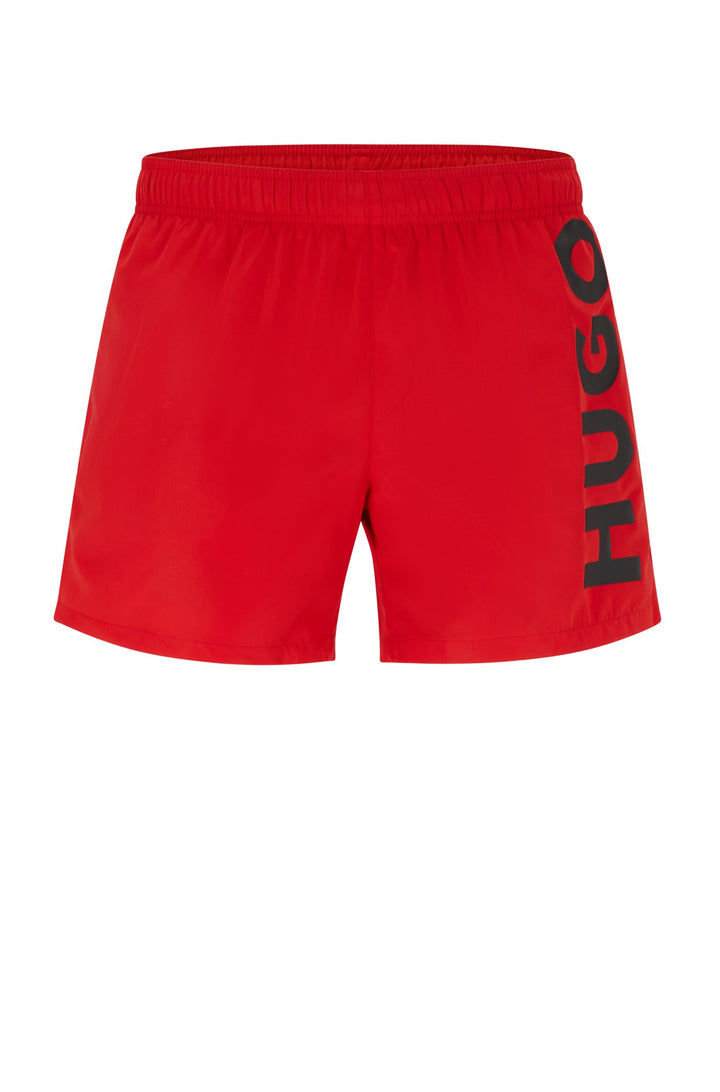HUGO Regular Fit Shorts in Polyester - ABAS 10232758 02-50469303 - Concorde Fashion#color_pink-693