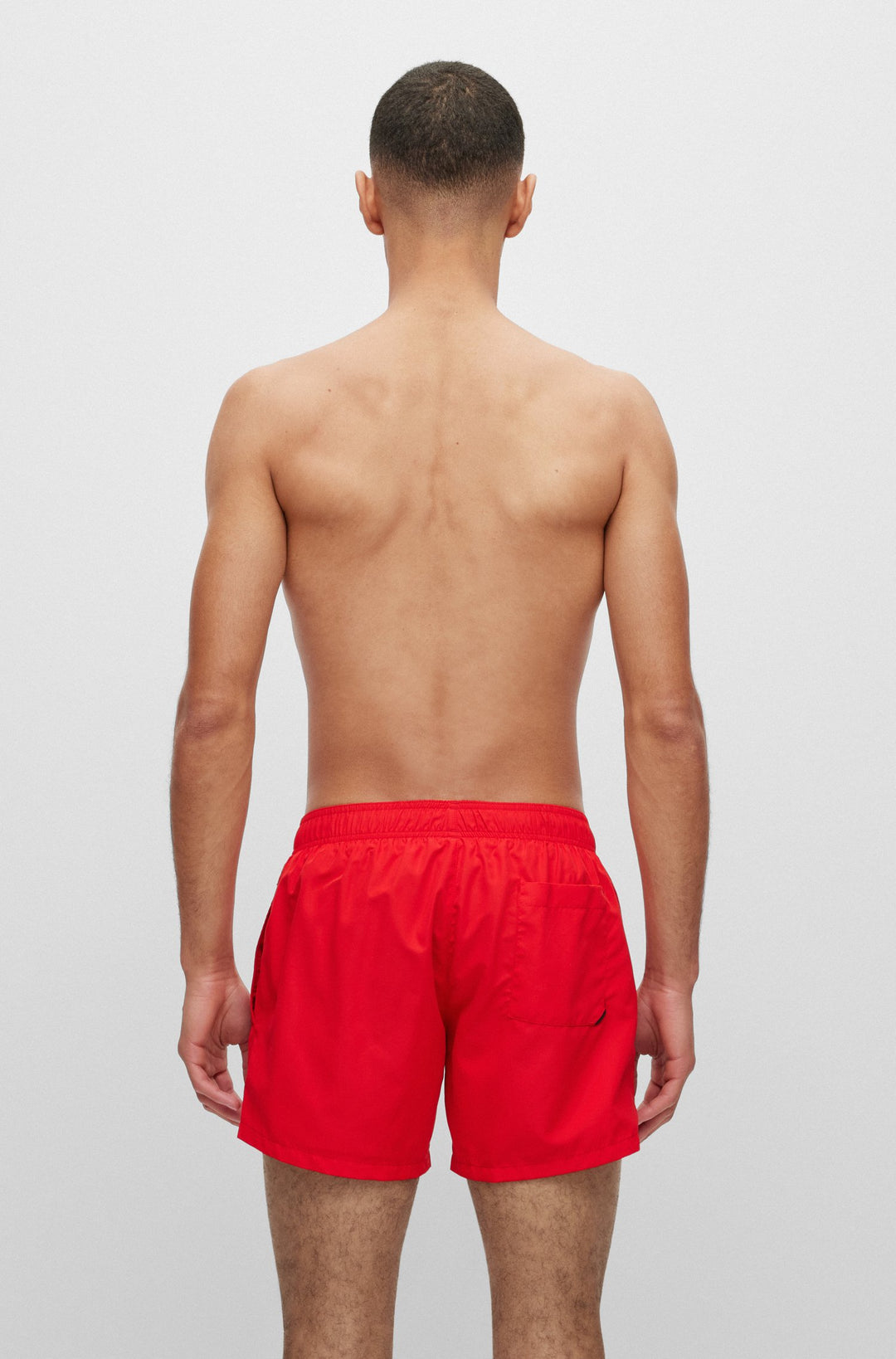 HUGO Regular Fit Shorts in Polyester - ABAS 10232758 02-50469303 - Concorde Fashion#color_pink-693