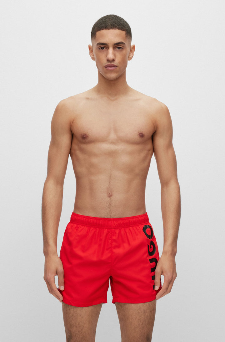 HUGO Regular Fit Shorts in Polyester - ABAS 10232758 02-50469303 - Concorde Fashion#color_pink-693