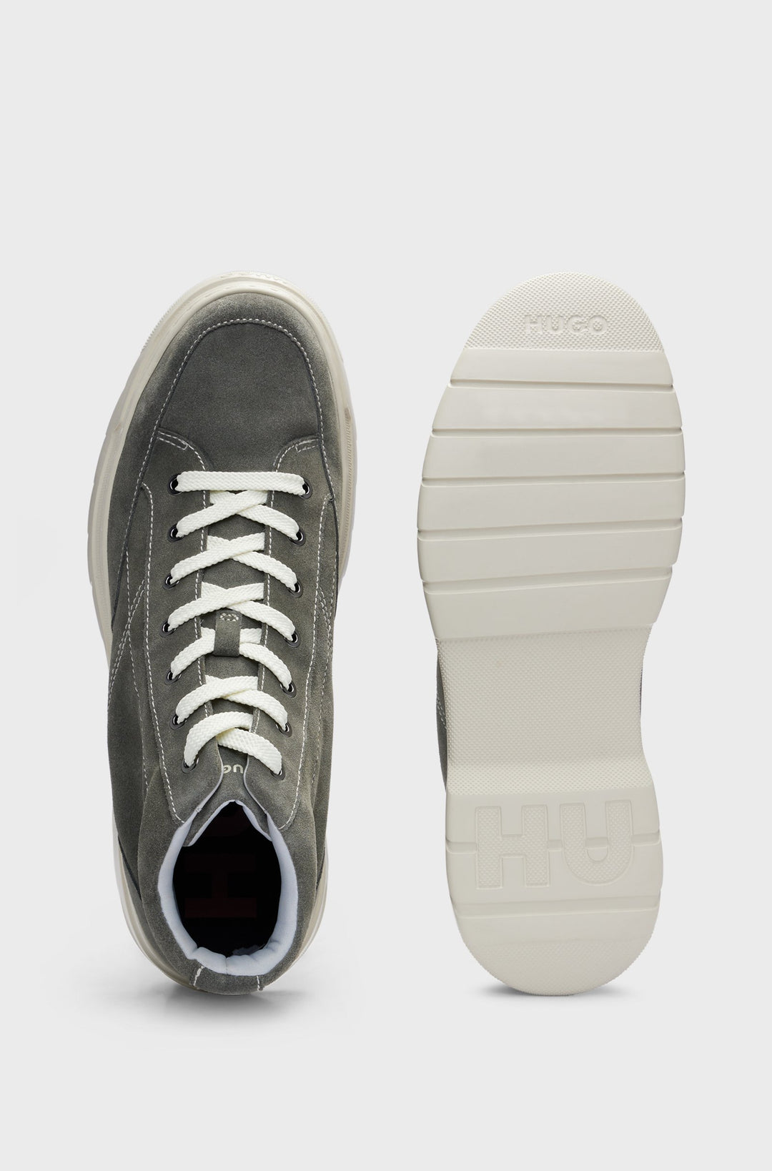 HUGO Casual Shoes Standard Sole in Leather - URIAN_HITO_SD 10233135 01-50522959- Concorde Fashion#color_green-305