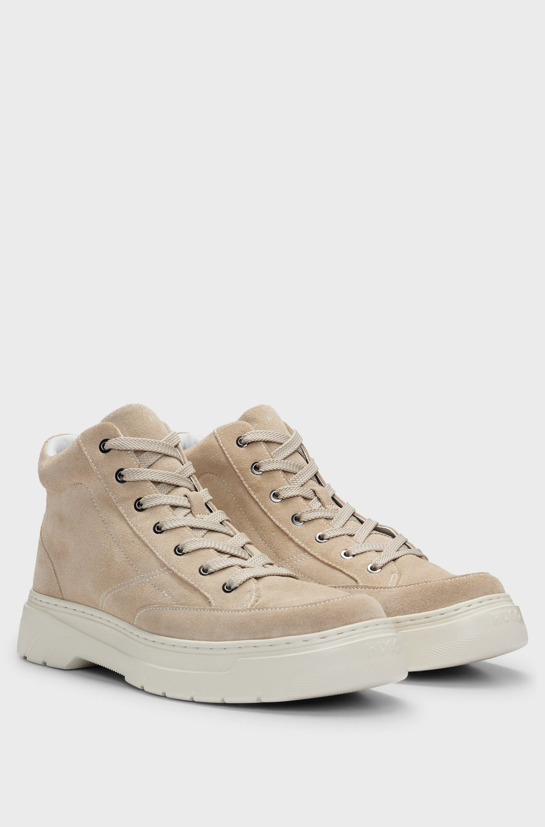 HUGO Casual Shoes Standard Sole in Leather - URIAN_HITO_SD 10233135 01-50522959- Concorde Fashion#color_beige-269