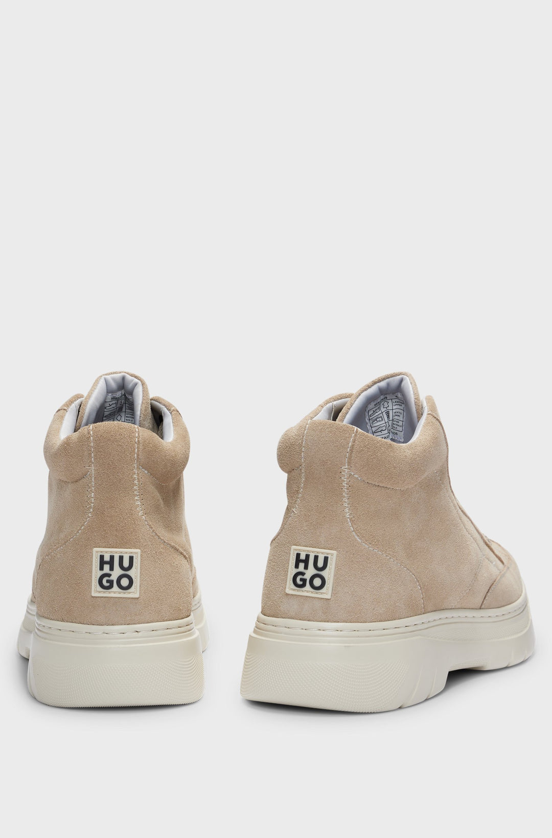 HUGO Casual Shoes Standard Sole in Leather - URIAN_HITO_SD 10233135 01-50522959- Concorde Fashion#color_beige-269
