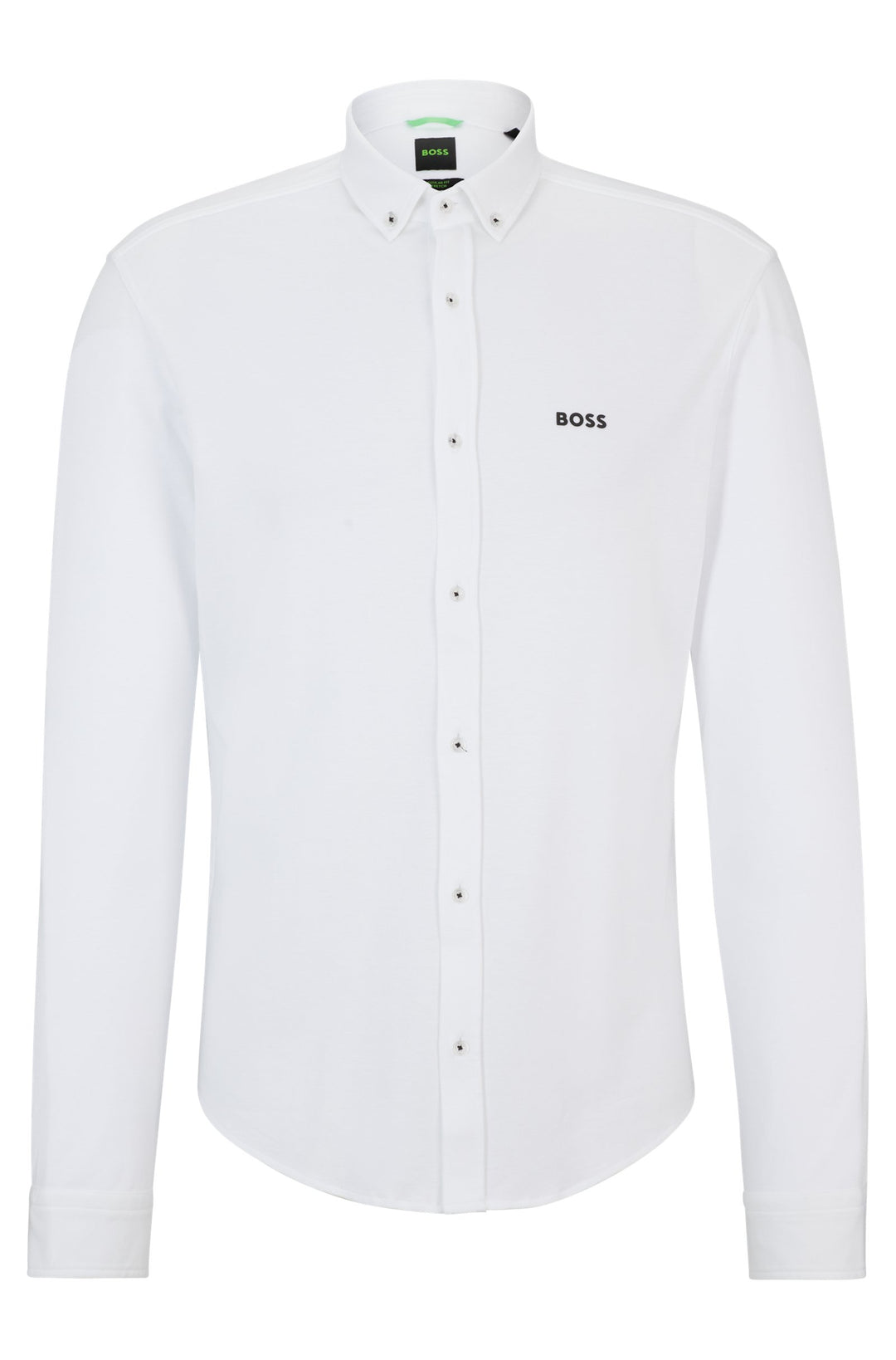 BOSS Regular Fit Casual Shirts in Cotton - B_MOTION_L 10233753 01-50509742- Concorde Fashion#color_white-100