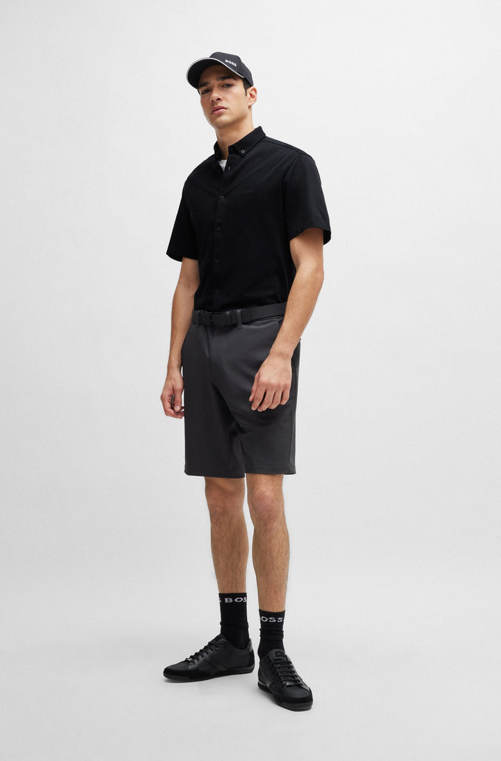 BOSS Regular Fit Casual Shirts in Cotton - B_MOTION_S 10233753 02-50512005- Concorde Fashion#color_black-002