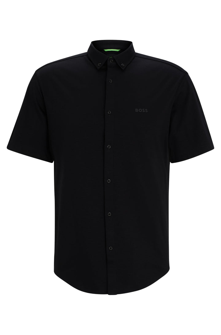 BOSS Regular Fit Casual Shirts in Cotton - B_MOTION_S 10233753 02-50512005- Concorde Fashion#color_black-002