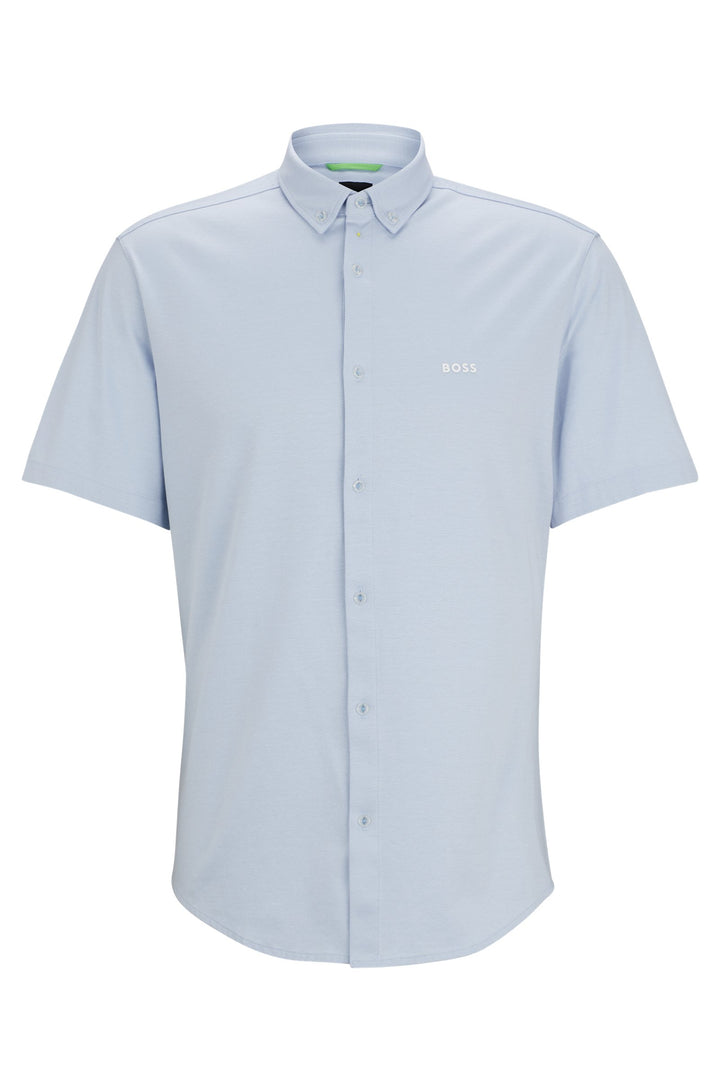 BOSS Regular Fit Casual Shirts in Cotton - B_MOTION_S 10233753 02-50512005- Concorde Fashion#color_purple-527