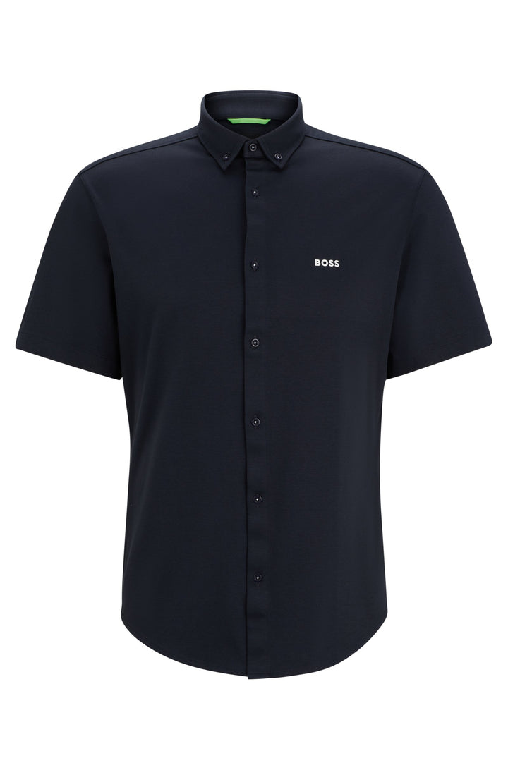 BOSS Regular Fit Casual Shirts in Cotton - B_MOTION_S 10233753 02-50512005- Concorde Fashion#color_navy-402