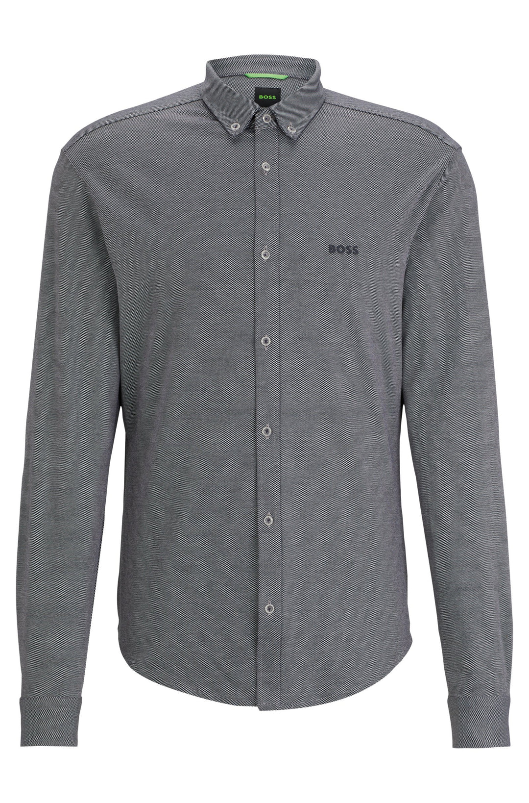 BOSS Regular Fit Casual Shirts in Cotton - BIADO_R 10233753 10-50497486- Concorde Fashion#color_navy-411