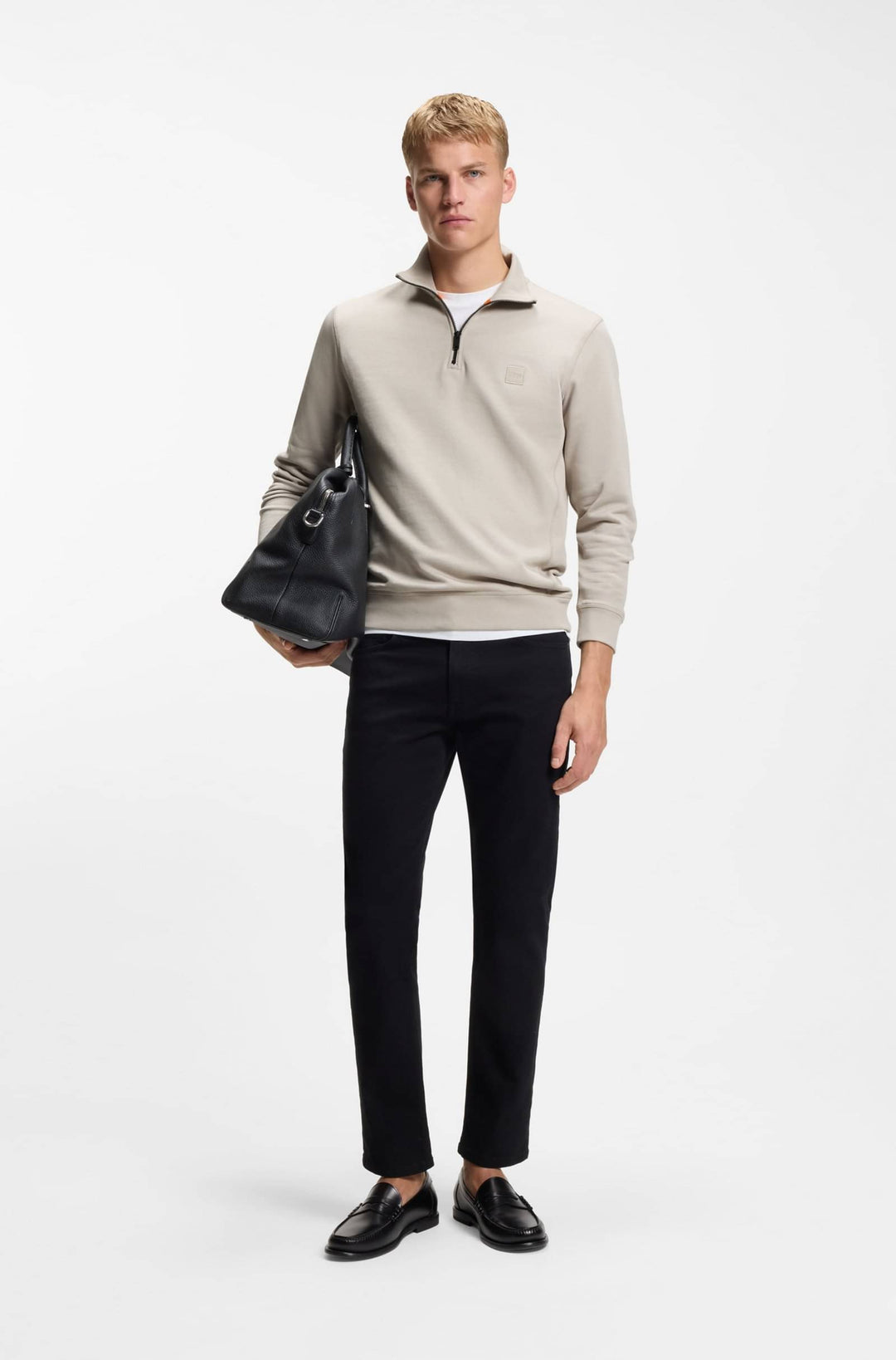 BOSS Sweatshirts Regular Fit - ZETRUST 50468926- Concorde Fashion#color_grey-070