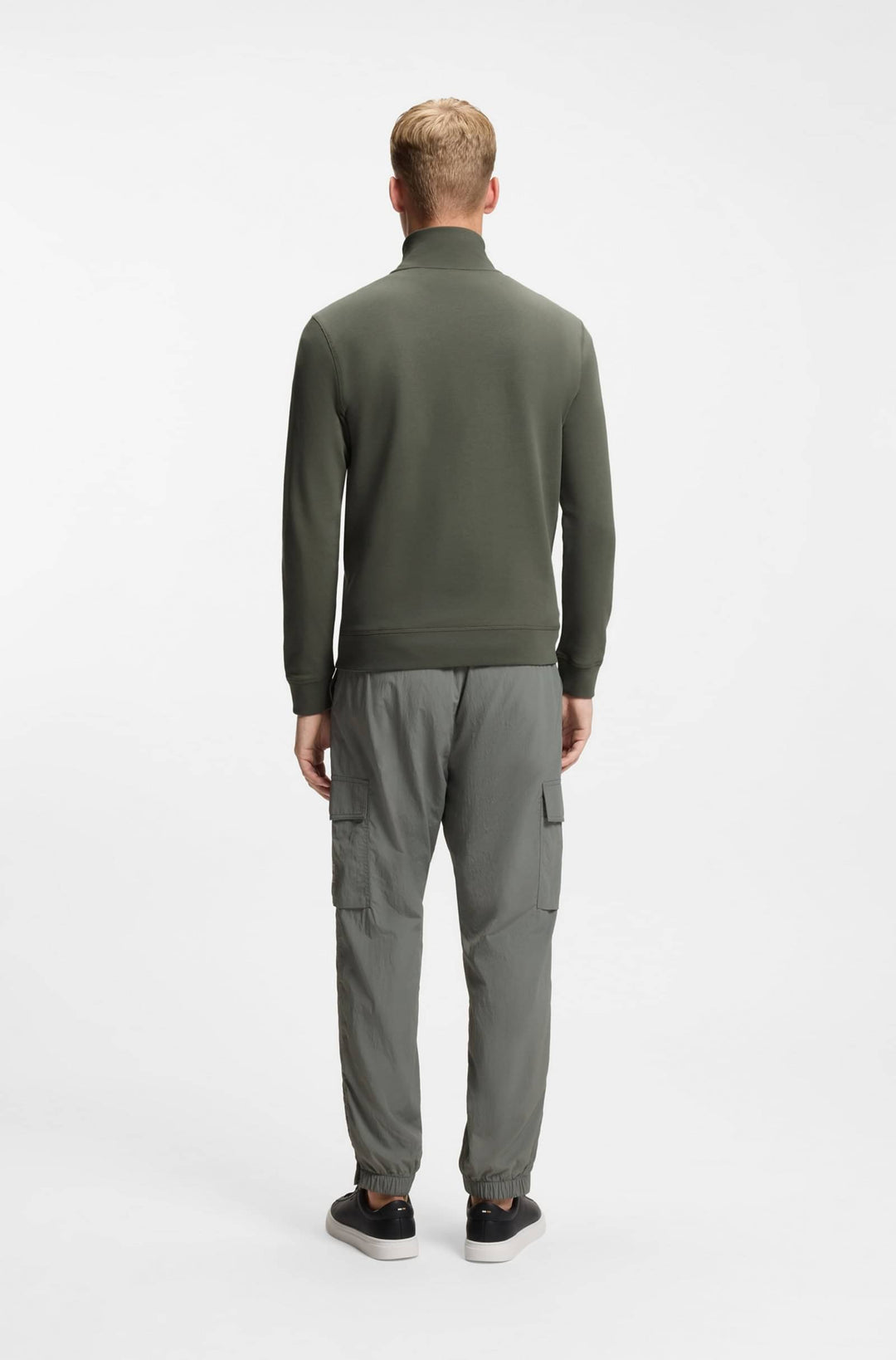 BOSS Sweatshirts Regular Fit - ZETRUST 50468926- Concorde Fashion#color_grey-076