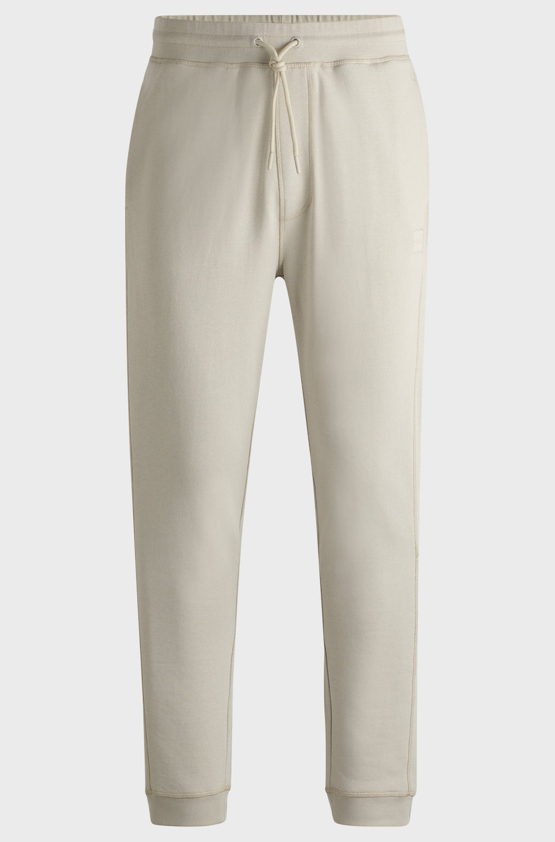 BOSS Jogging Pants Regular Fit in Cotton - SESTART 10234591 02-50509303- Concorde Fashion#color_beige-271