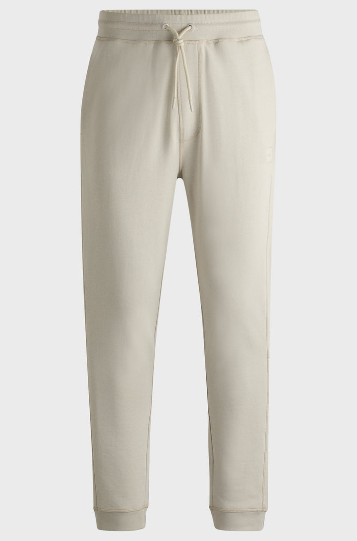 BOSS Jogging Pants Regular Fit in Cotton - SESTART 10234591 02-50509303- Concorde Fashion#color_beige-271