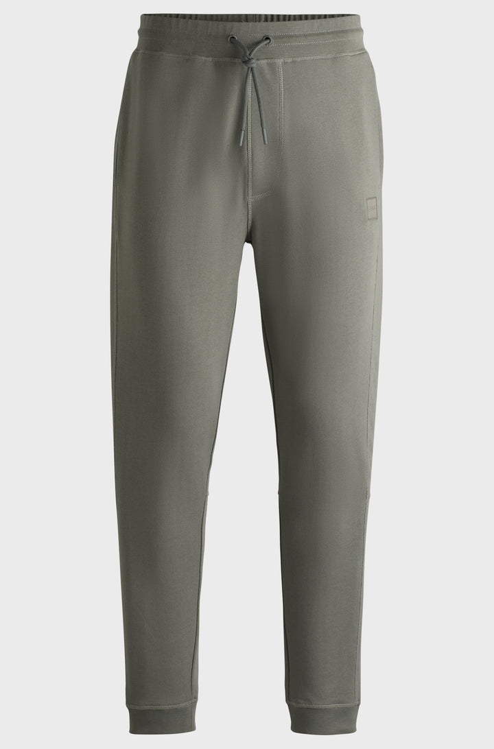 BOSS Jogging Pants Regular Fit in Cotton - SESTART 10234591 02-50509303- Concorde Fashion#color_grey-076