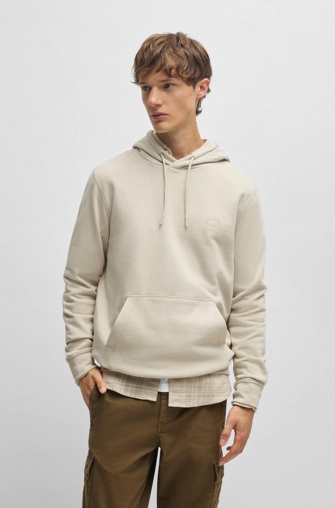 BOSS Hoodies  in Cotton - WETALK 10234591 02-50509314- Concorde Fashion#color_beige-271