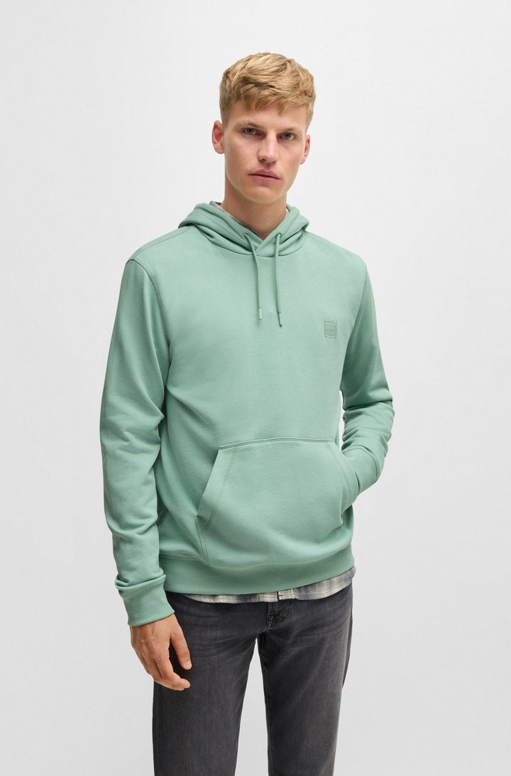 BOSS Hoodies Regular Fit in Cotton - WETALK 10234591 02-50509314- Concorde Fashion#color_green-339