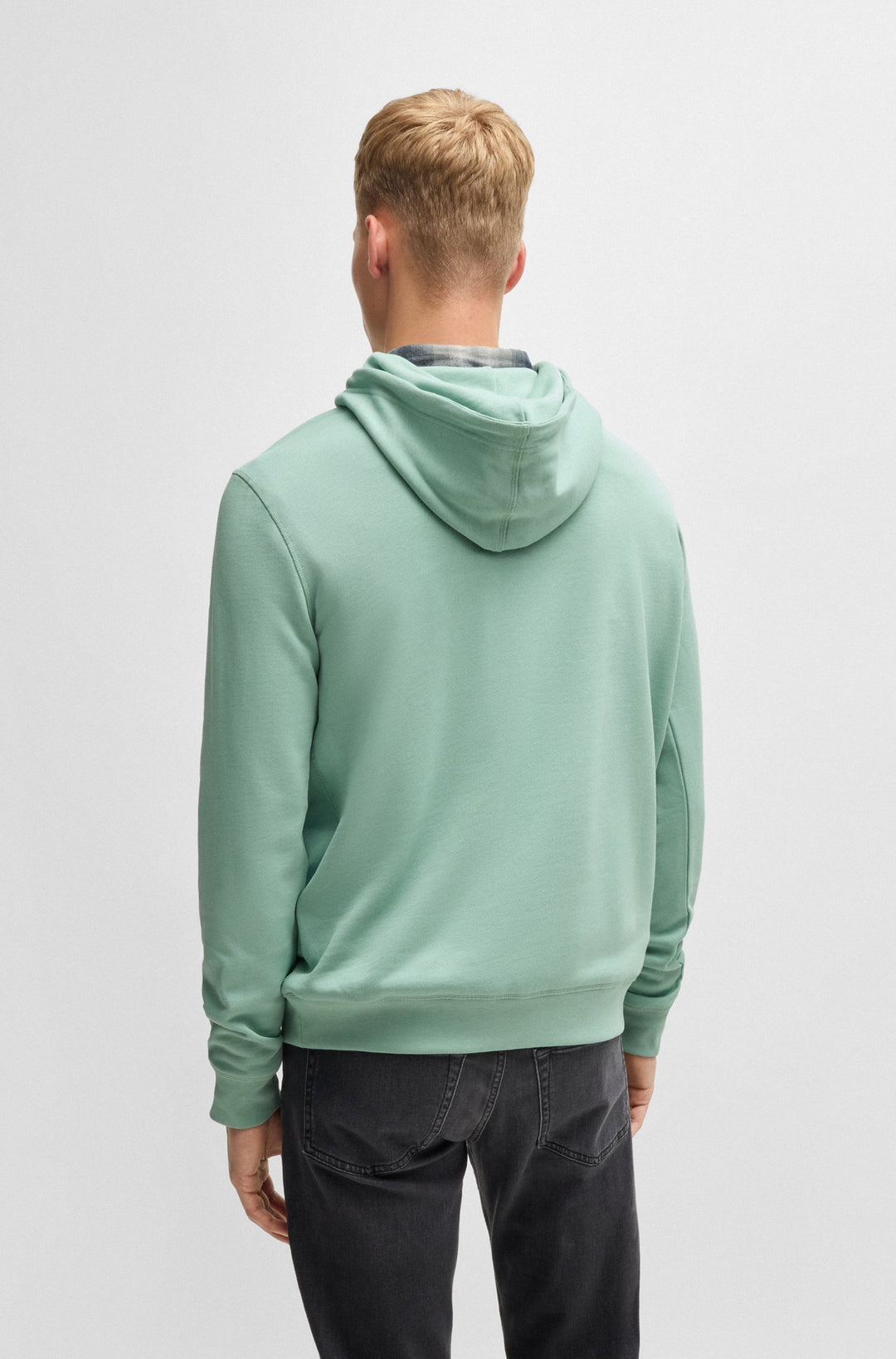 BOSS Hoodies Regular Fit in Cotton - WETALK 10234591 02-50509314- Concorde Fashion#color_green-339