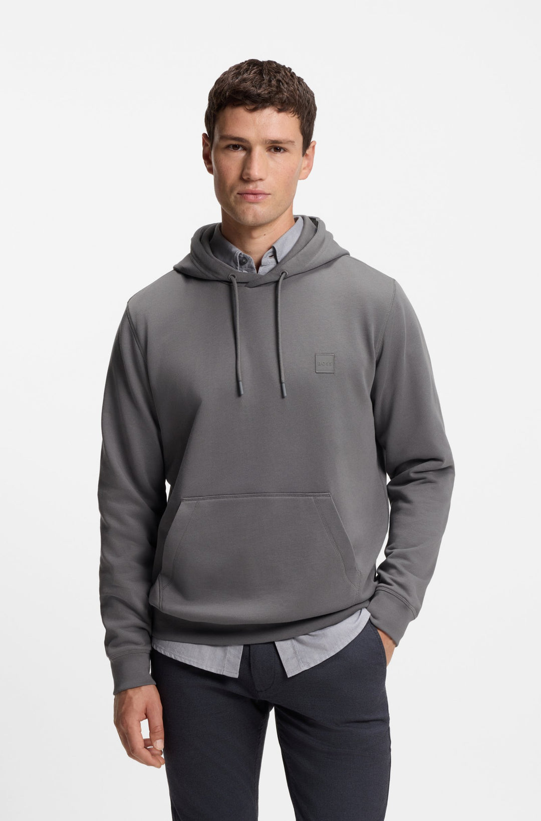 BOSS Hoodies Regular Fit - WETALK 50509314- Concorde Fashion#color_grey-062