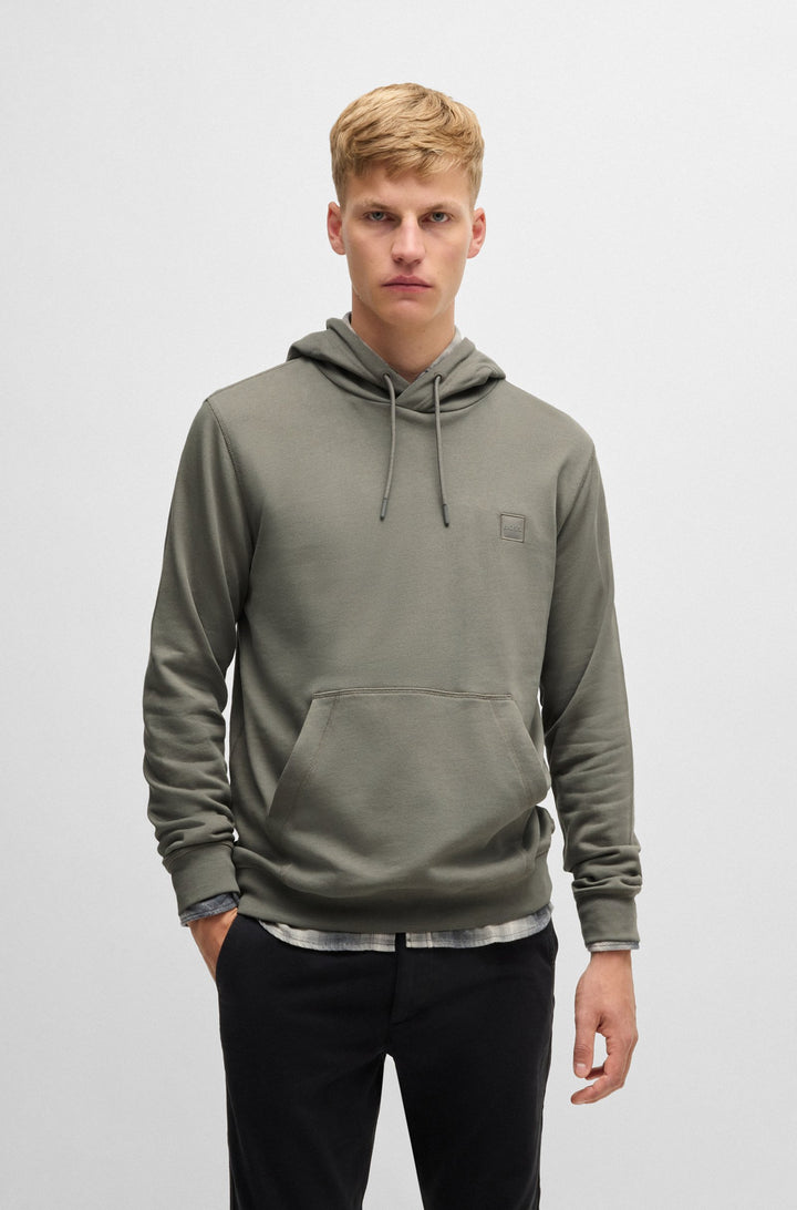 BOSS Hoodies Regular Fit in Cotton - WETALK 10234591 02-50509314- Concorde Fashion#color_grey-076