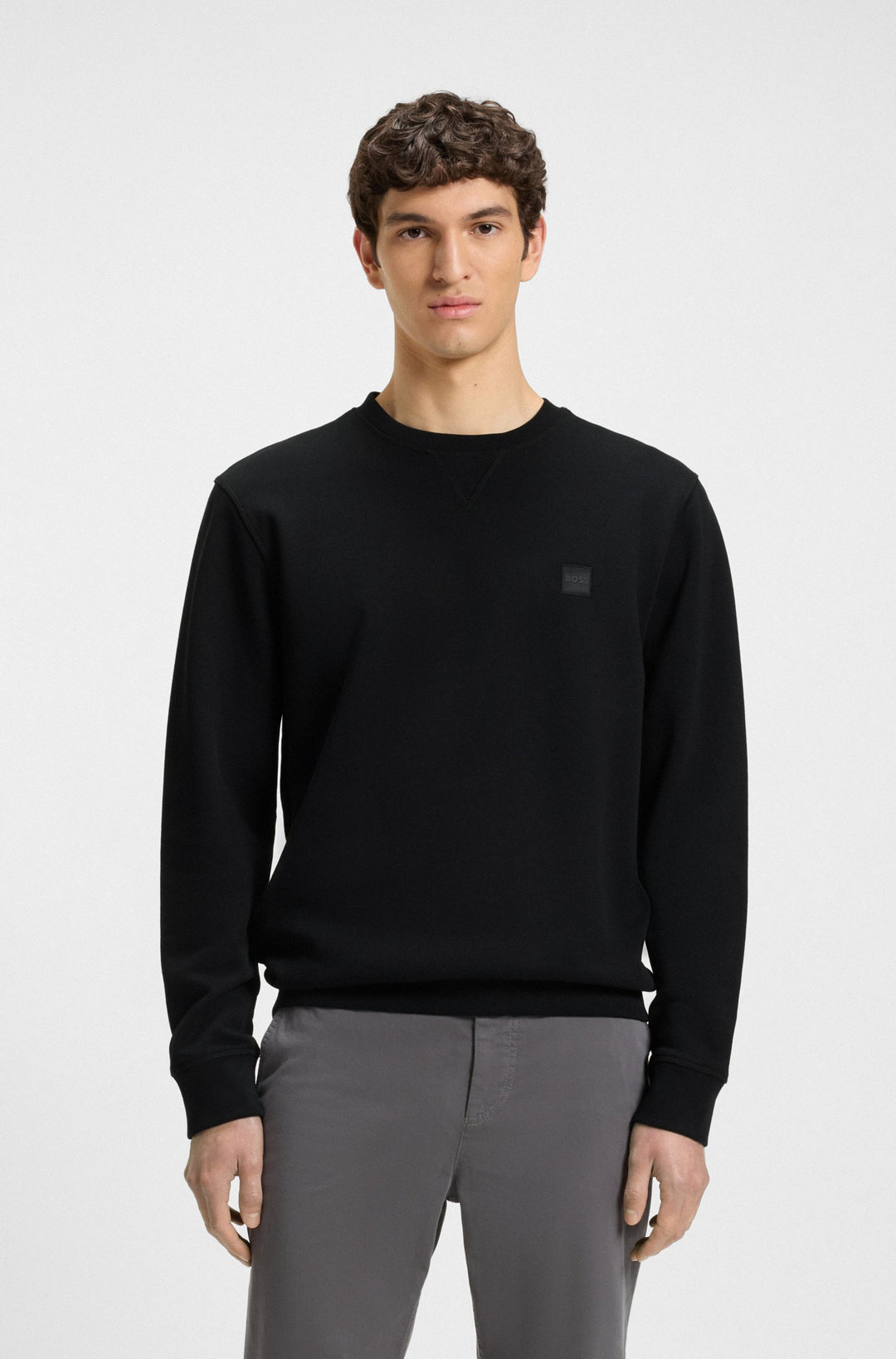 BOSS Sweatshirts Regular Fit,Relaxed Fit - WESTART 50509323- Concorde Fashion#color_black-001