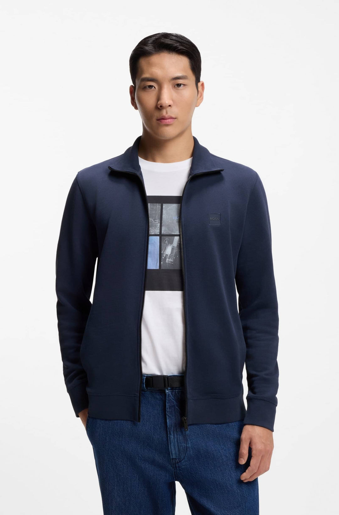 BOSS Sweatshirts,Casual Jackets Regular Fit - ZESTART 50511709- Concorde Fashion#color_blue-464