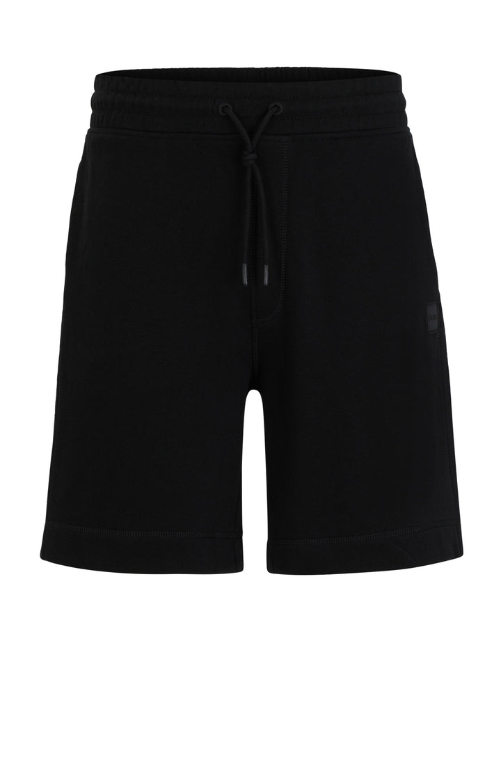 BOSS Shorts Regular Fit in Cotton - SEWALK 10234591 02-50511726- Concorde Fashion#color_black-001