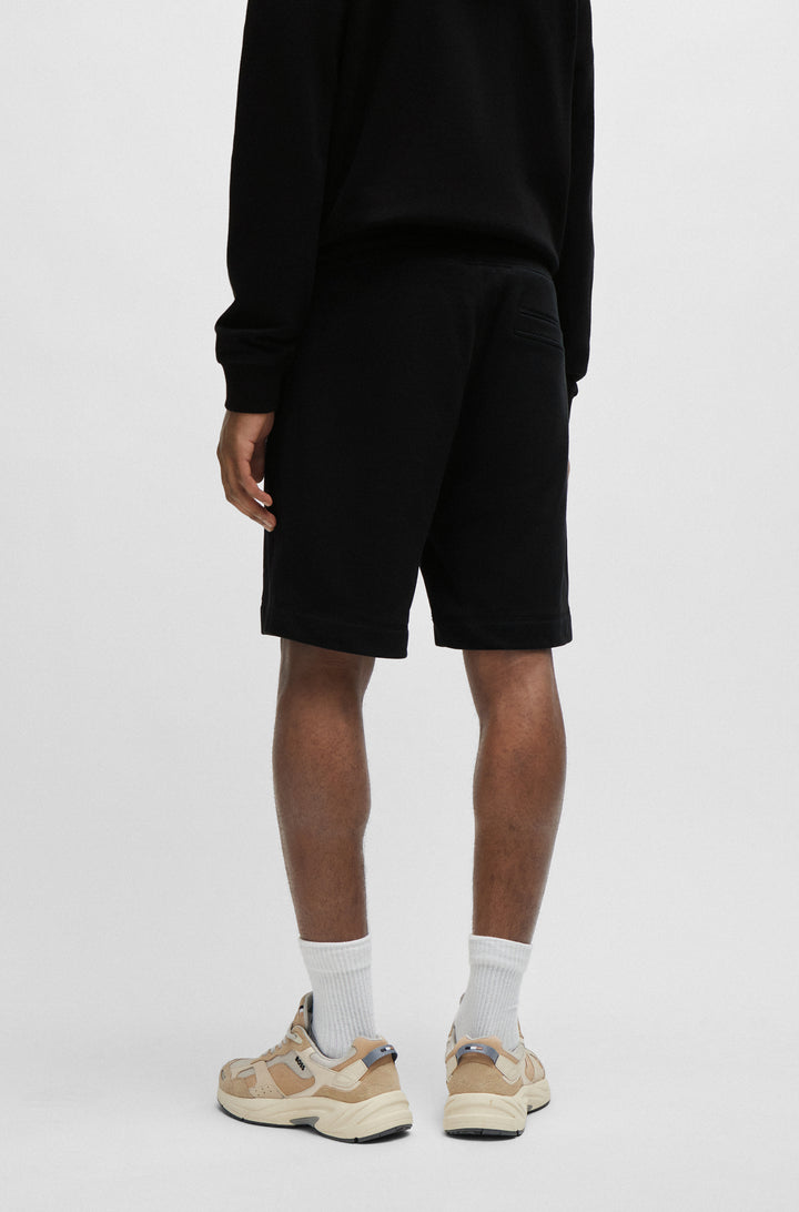 BOSS Shorts Regular Fit in Cotton - SEWALK 10234591 02-50511726- Concorde Fashion#color_black-001